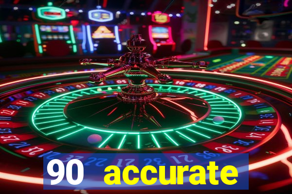 90 accurate football predictions
